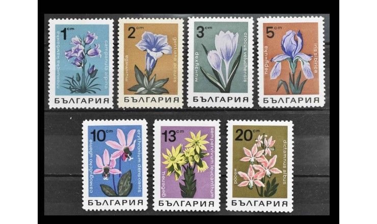 Болгария 1968 г. "Цветы"