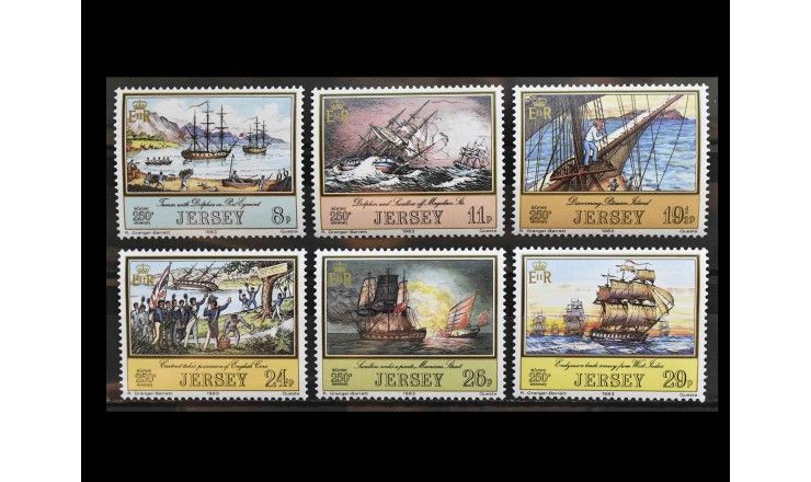 Джерси 1983 г. "250-летие со дня рождения Филиппа де Картерета"