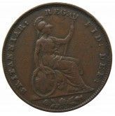 Великобритания 1 фартинг 1848 г.
