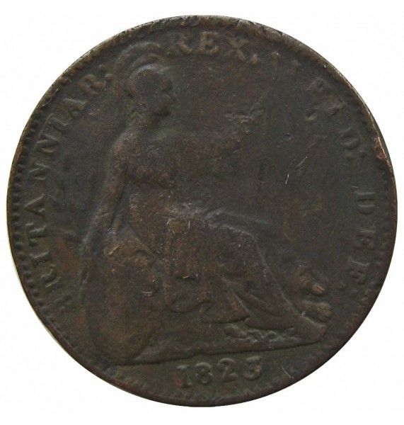 Великобритания 1 фартинг 1823 г.