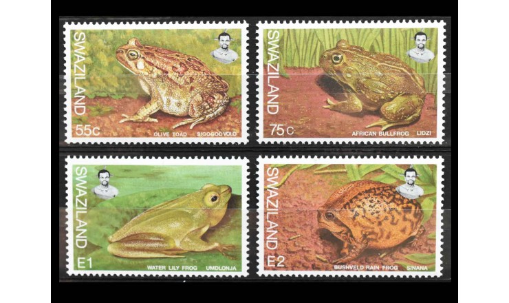 Свазиленд 1998 г. "Жабы и лягушки"