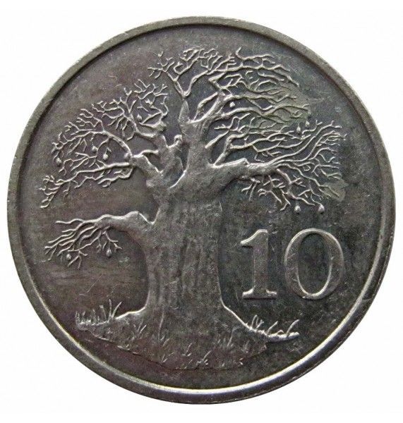 Зимбабве 10 центов 1994 г.