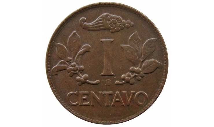 Колумбия 1 сентаво 1944 г.