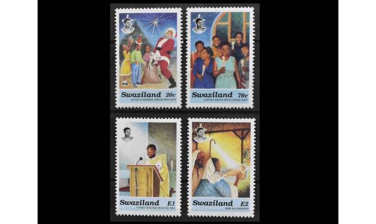 Свазиленд 1991 г. "Рождество"