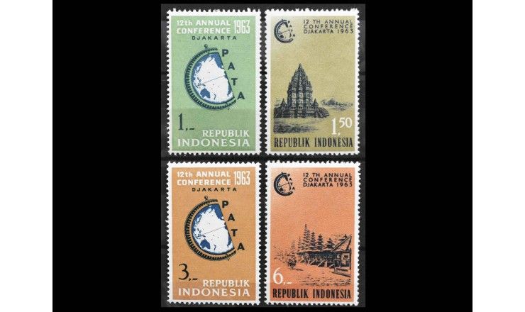Индонезия 1963 г. "Конференция Ассоциации туризма Тихоокеанского региона"