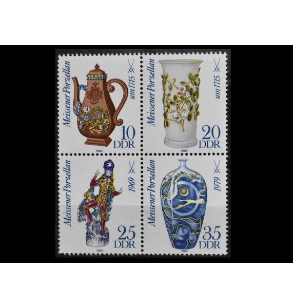 ГДР 1982 г. "Майсенский фарфор"