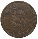 Джерси 1/12 шиллинга 1909 г.
