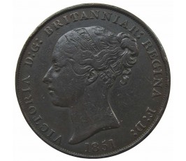 Джерси 1/13 шиллинга 1851 г.