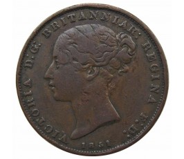 Джерси 1/26 шиллинга 1851 г.