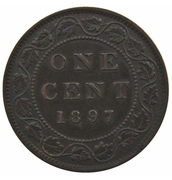 Канада 1 цент 1897 г.