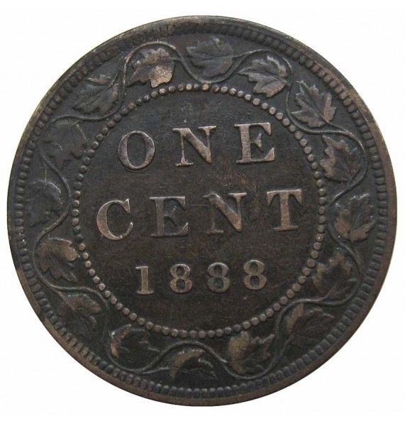 Канада 1 цент 1888 г.