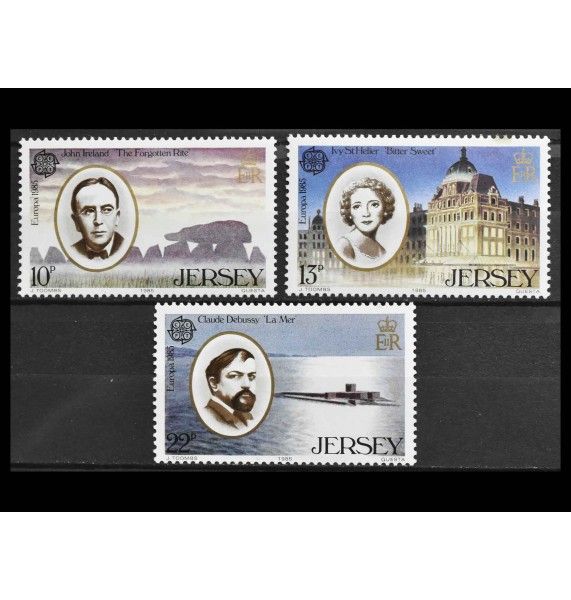 Джерси 1985 г. "Европа: Европейский год музыки"