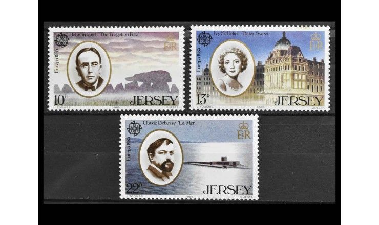 Джерси 1985 г. "Европа: Европейский год музыки"