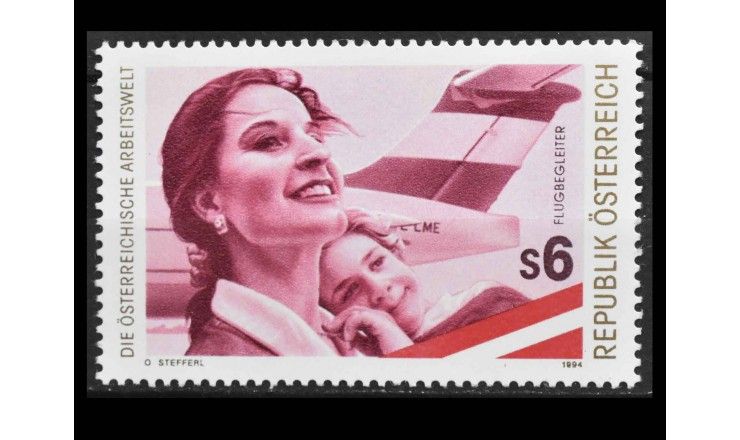 Австрия 1994 г. "Стюардессы"