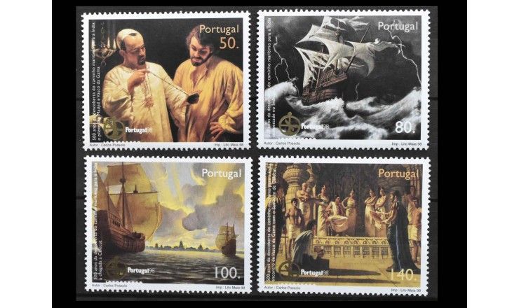 Португалия 1998 г. "500 лет открытию морского пути в Индию"