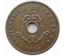 Бельгия 10 сантимов 1905 г. (Belgie)