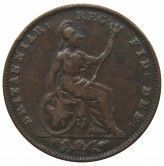 Великобритания 1 фартинг 1843 г.