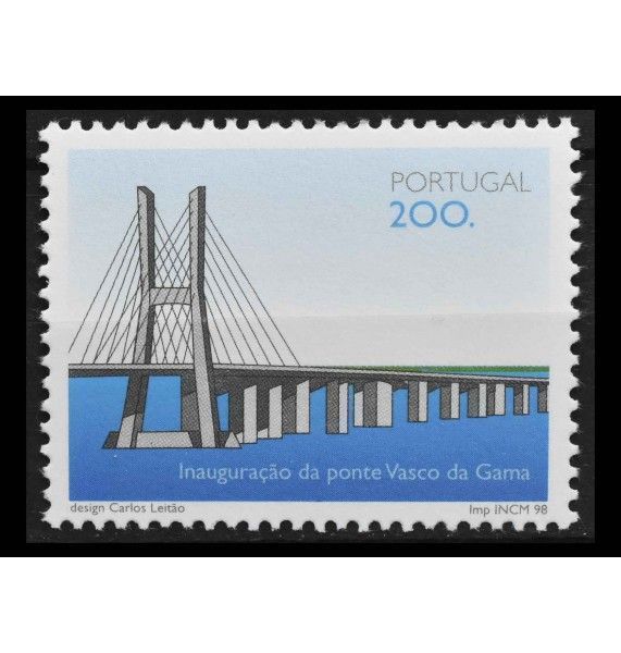 Португалия 1998 г. "Открытие моста Васко да Гама" Португалия 1998 г. "Открытие моста Васко да Гама"