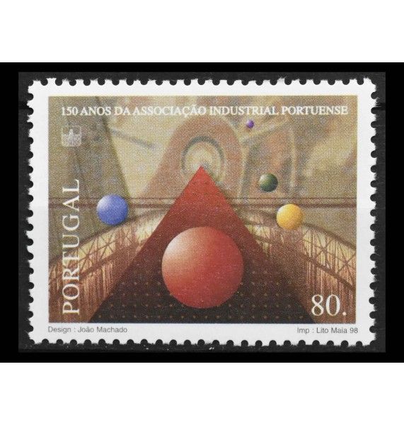Португалия 1998 г. "150 лет промышленной ассоциации Порту"