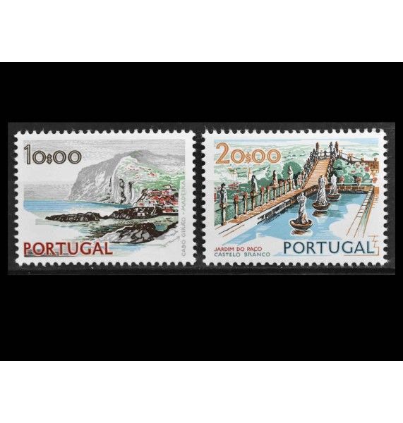 Португалия 1972 г. "Пейзажи и памятники" Португалия 1972 г. "Пейзажи и памятники"