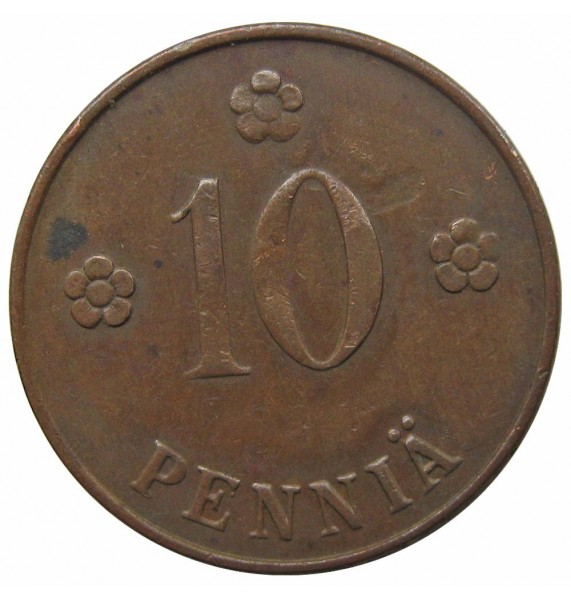 Финляндия 10 пенни 1919 г.