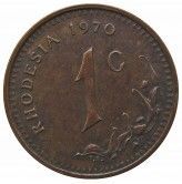 Родезия 1 цент 1970 г.