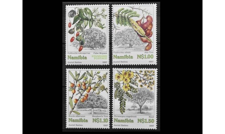 Намибия 1997 г. "Фруктовые деревья"