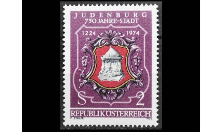 Австрия 1974 г. "750 лет городу Юденбург"