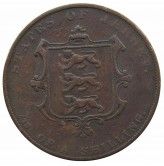 Джерси 1/13 шиллинга 1844 г.