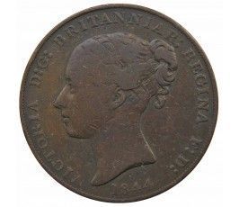 Джерси 1/13 шиллинга 1844 г. Джерси 1/13 шиллинга 1844 г.