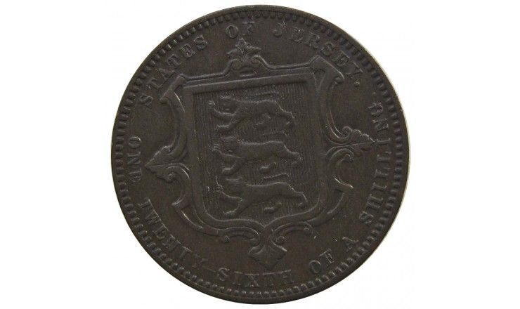 Джерси 1/26 шиллинга 1866 г. Джерси 1/26 шиллинга 1866 г.