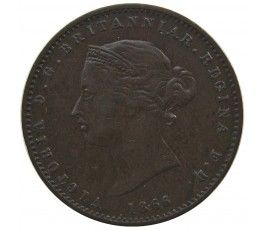 Джерси 1/26 шиллинга 1866 г. Джерси 1/26 шиллинга 1866 г.