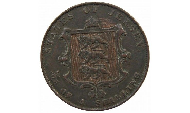 Джерси 1/26 шиллинга 1851 г. Джерси 1/26 шиллинга 1851 г.