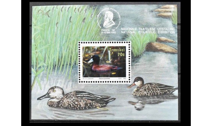 Транскей 1992 г. "Водоплавающие птицы"