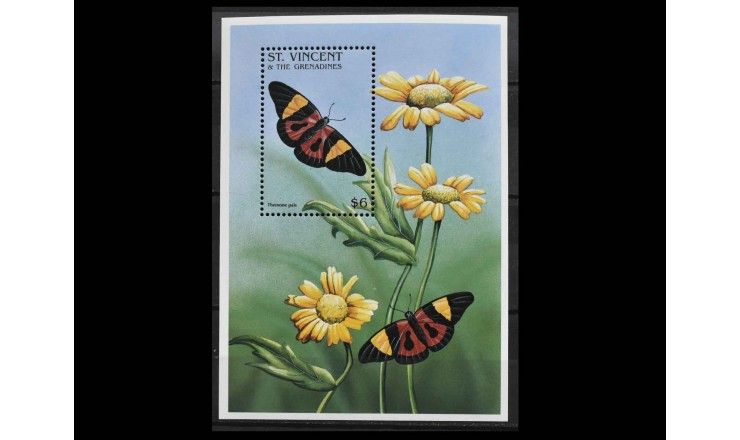 Сент-Винсент и Гренадины 1996 г. "Бабочки"
