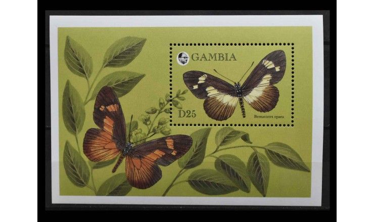 Гамбия 1994 г. "Бабочки" 