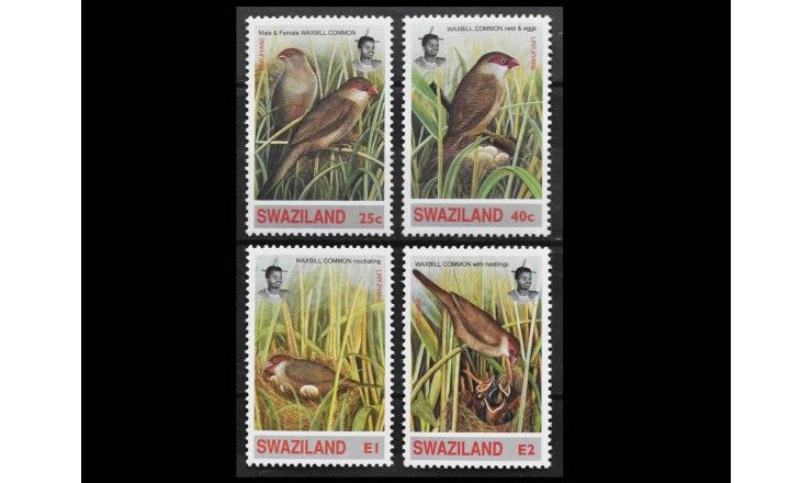 Свазиленд 1993 г. "Птицы"