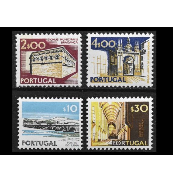 Португалия 1974 г. "Пейзажи и памятники" Португалия 1974 г. "Пейзажи и памятники"