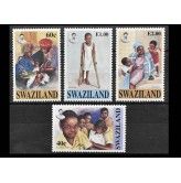 Свазиленд 1996 г. " 50 лет ЮНИСЕФ"