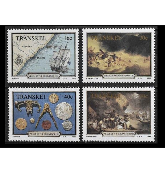 Транскей 1988 г. "Крушение "Гросвенора"