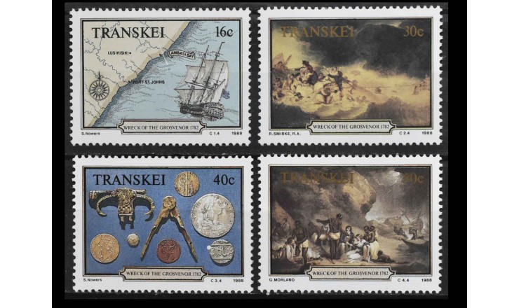 Транскей 1988 г. "Крушение "Гросвенора"