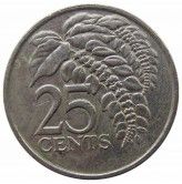 Тринидад и Тобаго 25 центов 1993 г.