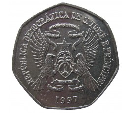 Сан-Томе и Принсипи 1000 добра 1997 г. Сан-Томе и Принсипи 1000 добра 1997 г.