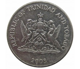Тринидад и Тобаго 25 центов 2003 г.