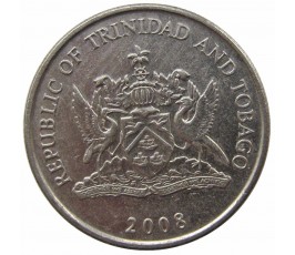 Тринидад и Тобаго 25 центов 2008 г. Тринидад и Тобаго 25 центов 2008 г.