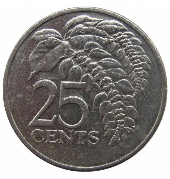 Тринидад и Тобаго 25 центов 2003 г.