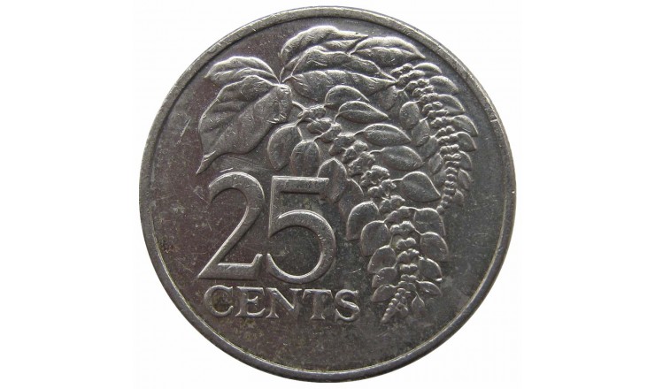 Тринидад и Тобаго 25 центов 2003 г.