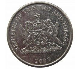 Тринидад и Тобаго 25 центов 2007 г. Тринидад и Тобаго 25 центов 2007 г.