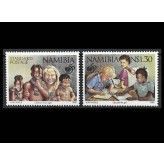 Намибия 1996 г. "50 лет ЮНИСЕФ"
