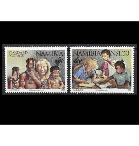 Намибия 1996 г. "50 лет ЮНИСЕФ" Намибия 1996 г. "50 лет ЮНИСЕФ"